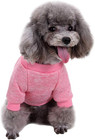 Pet Dog Clothes Dog Sweater Soft Thickening Warm Pup Dogs Shirt Winte