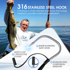 Fishing Gaff Saltwater Fish Gaff With S316 Stainless Steel Fishing Hook Carbon F