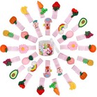 30 Pieces Baby Girls Hair Clips Animal Fruit Flower Pattern 1 5  Toddler Hair   