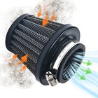 Black Air Filter For Vm22 Predator 196cc 212cc Gx200 Ct200u Mini Bike Go Kart