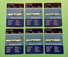 2024 United Airlines Fleet Trading Cards 6 Total