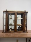 31  Butler Specialty Company Wall table Top Curio Cabinet Mirror Wood Style 340