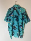 Vintage Bellcraft Hawaiian Shirt Made In Usa Tropical Aloha Sailboat Men Xl xxl