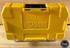 Dewalt Tough Case  Clear Top yellow Bottom Storage Case W holders For 84 Bits