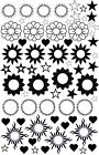 65pcs Lot Nipple- Adult Temporary Tattoo Cuckold  Hotwife Sexy Naughty Hobbies