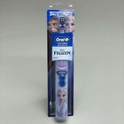 Oral-b  4 Pk  Kid s Pro-health Frozen Elsa Battery Toothbrush Soft Bristle Purpl