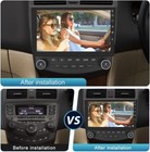 For Honda Accord 2003-2007 Apple Carplay Android 12 Car Stereo Radio Gps Wifi Fm