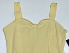 Theatricals Dancewear Tank Leotard Bodysuit Shelf Bra Th5501 Yellow New Women