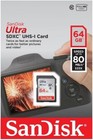 Ultra 64gb 80mb s Sdxc Sdhc Class 10 533x Sd Camera Flash Memory Card