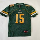 Edmonton Eskimos Jersey Medium Ricky Ray  15 Reebok Cfl Football Mesh