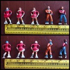 Barclay Lead Figures Winter Sports Lot Of 7 Skaters   Sled Ride Vintage 1940 s