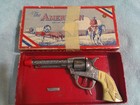 Vintage Kilgore American 1st Model Toy Cap Gun 1940-45 Era W original Box  105