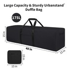 Urbanstand 48 Inch Travel Duffle Bag Extra Large Sport Equipment Duffel Bags    