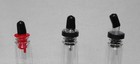 12x Large Black Dust Caps  Bar Supplies Bottle Pour Measured Spout Pourer Cover