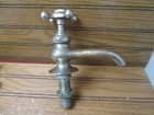 Antique Bathroom Sink Faucet Hot Chrome Over Brass Stebbins