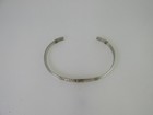 Wallace Sterling Silver Cuff Bracelet Aegean Weave Pattern Basket Weave Etched