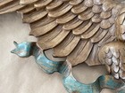 Vintage 1958 Syroco Eagle Wall Plaque Patriotic Americana 45    Large Gold Usa