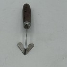 Vintage Mid Century Retro Kitchen Tool Utensil Wooden Handle Peeler