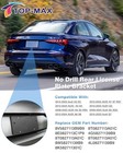  Rear License Plate Bracket Holder Compatible With Audi 2014-2024 A3 A4 A5 A6 