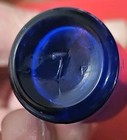 Antique Medicine Bottle Bromo Seltzer 7 Baltimore Md Emerson Cobalt Blue  29