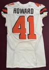 Tracy Howard Cleveland Browns Nfl Game Used Jersey Worn 11 6 16 Vs Cowboys