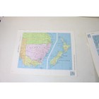 Se Australia New Zealand Pacific Islands Cosmopolitan Atlas Map Vintage 91574