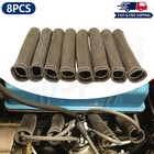 8x Spark Plug Wire Boot Heat Sleeve Cover Shield For Sbc Bbc Msd Titanium 2500   