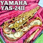 Yamaha Yas-24ii Alto Saxophone Used With Hard Case Maintenance Recommended