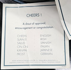 12  Waterford Marquis Vintage Shot Glass Box Set Clear Cheers Etch Party Bar Lot