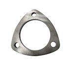 3 Bolt Universal Exhaust Flanges 3 Holes 3 00  Id 304ss 76 5mm 10pcs New
