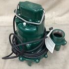 Zoeller N264 Sewage Ejector Pump 4 10 Hp 110v Ac No Switch Included 60gpm   10ft