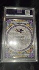 2023 Mosaic Stained Glass Zay Flowers Sg-30  Psa 10 Gem Mint - Baltimore Ravens