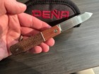 Pena Knives Custom Barlow Front Flipper  handmade By Enrique  Not X-series 