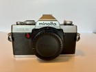 Minolta Xg2 35mm Film Camera Body With Accessories