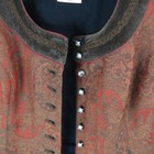 Salzburger Dirndl Look Trachtenecht Austria Maxi Dress Velvet Wool Blend