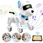 Remote Control Robot Dog Toy pet For Kids With Music Walking dancing interactive