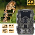 2 Pack Trail Camera 36mp 4k Wildlife Hunting Game Camera 120  wide Angle Ip66