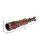 Handcrafted Telescopes Antique Solid Brass Telescope spyglass For Gifting hiking