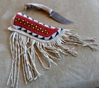 Lakota Sioux Handmade Knife Sheath - Native American Indian Beaded Cover