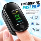 2 In 1 Fingertip Blood Glucose   Spo2 Monitor Pulse Rate Pi Tester Home Detector