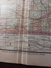 1884 Vintage Railroad Map Nebraska Train Line Routes Railway Town Stations 9x11 