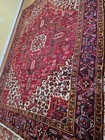 7 3x9 5 Vintage Fine Heriz Rug Serapi Antique Oushak Kazak Caucasian