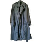 Vintage 1960s U s  Army Rain Trench Coat Jacket Men s 38r Vietnam War Era Belted