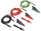 Fluke Tl1550b Test Lead Set With Alligator Clips Red black green