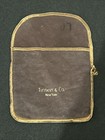 Tiffany   Co   Vintage Pacific Silver Cloth Tarnish Jewelry Pouch Bag