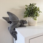Gothic Gargoyle Figurine Shelf Desk Climber 1995 Udc T Russell 10    Winged Statue