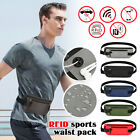 Travel Money Belt Rfid Blocking Sports Waist Bag Fanny Pack Hidden Wallet 