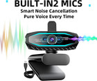 1080p Hd Webcam With Microphone  Usb Computer Camera For Laptop Pc Desktop