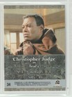 Stargate Heroes Sg-1 Atlantis Trading Card  34 Christopher Judge As Tealc