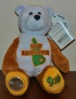 Limited Treasures New Hampshire 9th Collectible State Quarter Coin Bear 9  Plush
